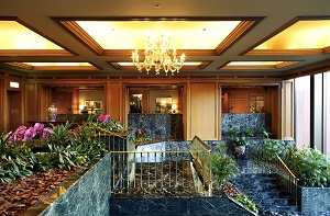 Hotel lobby